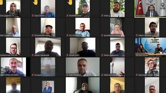 AK Parti Karatay ailesi bayramlaştı