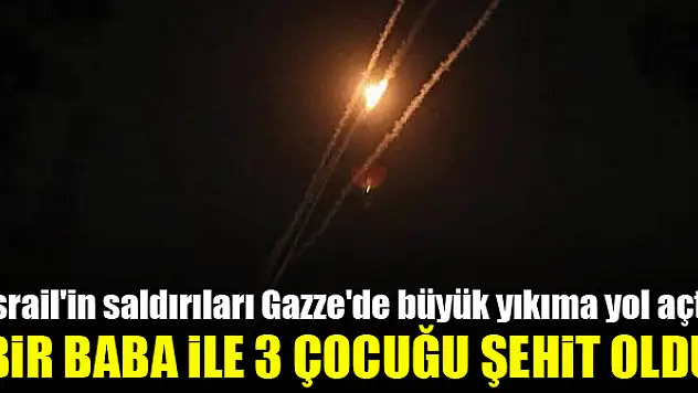 İsrail'in saldırıları Gazze'de büyük yıkıma yol açtı