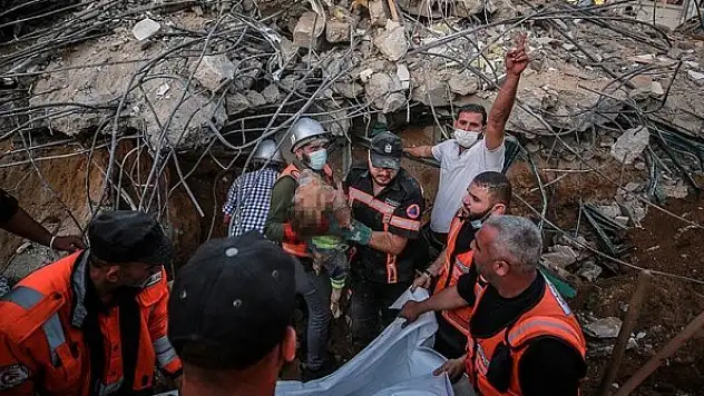 İsrail, Gazze Şeridi'ne hava saldırılarını sürdürüyor: Şehit sayısı 122'ye yükseldi