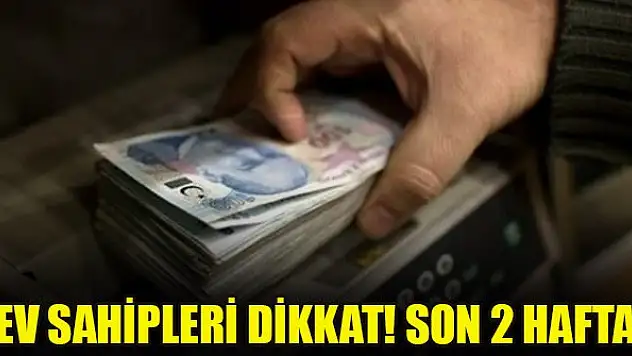 Milyonlarca gayrimenkul sahibini ilgilendiriyor! Emlak vergisi ödemeleri...