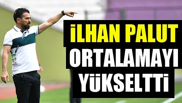 Konyaspor'da İlhan Palut ortalamayı yükseltti