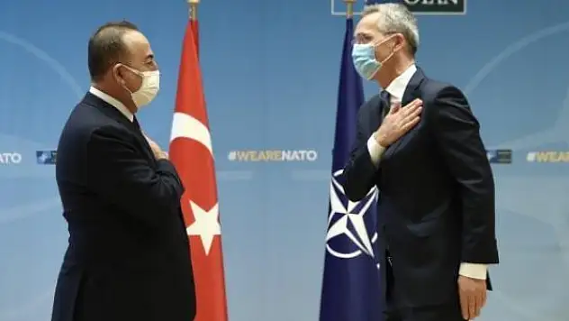 Çavuşoğlu, NATO Genel Sekreteri Stoltenberg ile görüştü