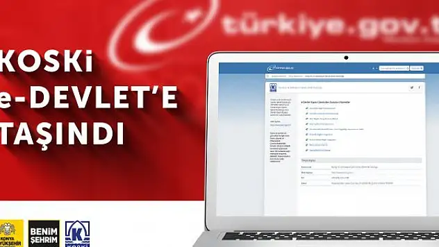 KOSKİ e-Devlet'e taşındı