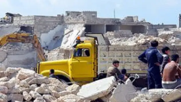 Suriye'de Scudların enkazı kaldırılıyor