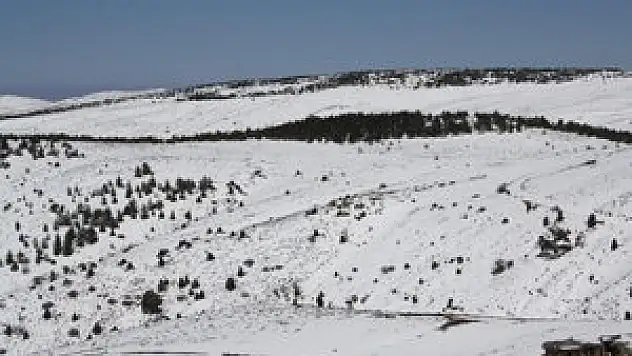 Aladağ beyaza büründü