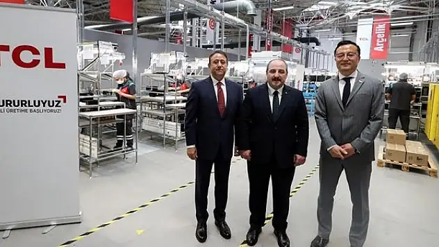 Türkiye'de akıllı telefon üretimlerine bir global marka daha eklendi