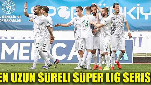 En uzun süreli Süper Lig serisi