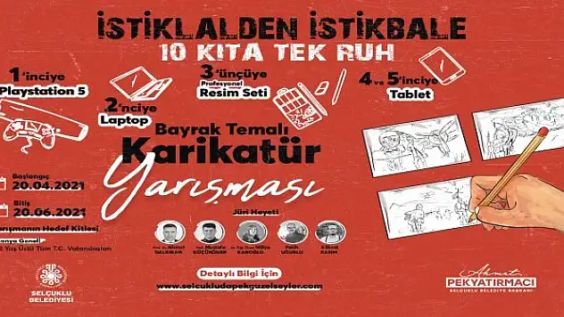 Selçuklu Belediyesi'nden karikatür yarışması