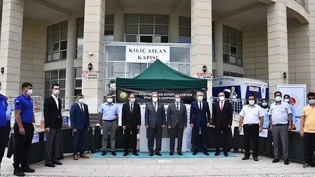 Konya'da 'Cezaevine kitap bağışı' kampanyası başladı