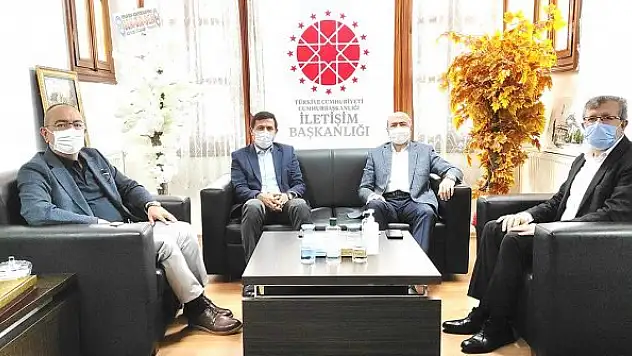 Başkanlardan  Karabulut'a ziyaret