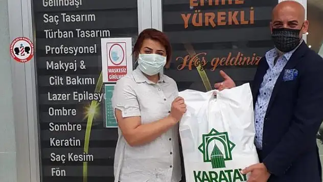 Başkan Baranok'tan üyelerine ziyaret