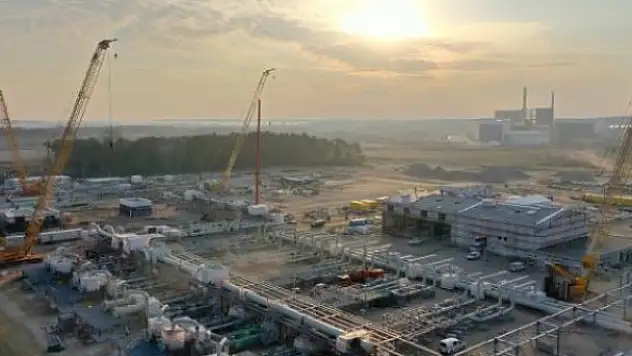 Kuzey Akım 2 projesinin ilk hattında inşaat çalışmaları tamamlandı