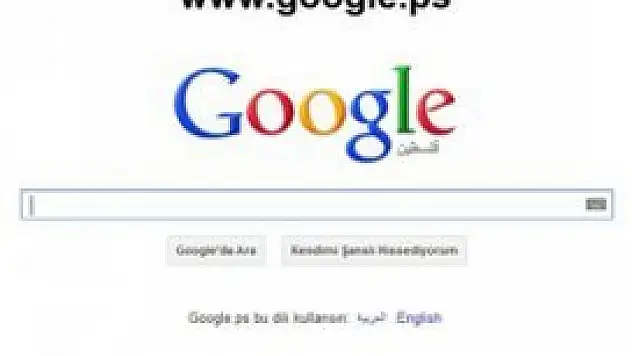 Google Filistin'i tanıdı