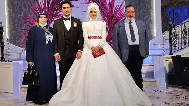 Merve ve Muhammet'in mutlu günü