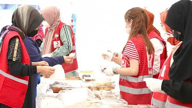 Filistinli yetimlere  yardım eli uzandı