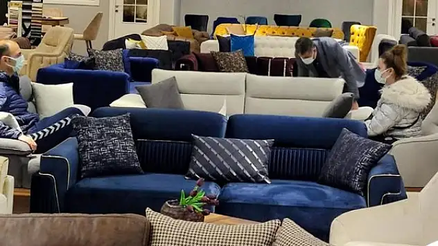 Cumartesi alışverişleri mobilya piyasasını hareketlendirdi