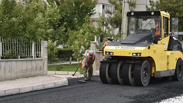 Selçuklu'dan 72 mahallede asfalt çalışması