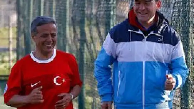 Toplantı öncesi sabah sporu