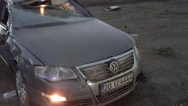 Konya yolunda otomobil şarampole devrildi: 1 ölü, 1 yaralı