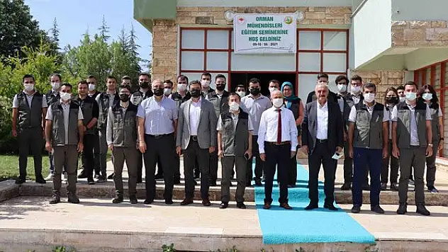 Orman mühendislerine eğitim verildi