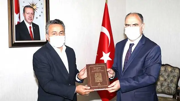 Başkan Tutal'dan Vali Özkan'a ziyaret