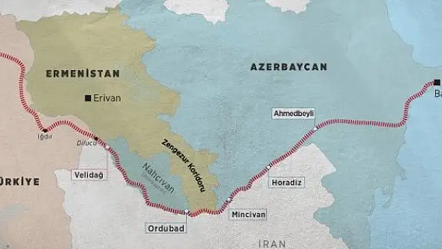 Türkiye ile Azerbaycan'ı birbirine bağlayan koridor: Zengezur