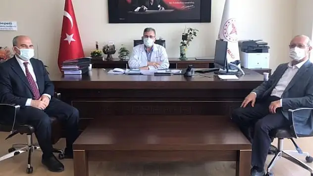 Sorgun ve Koç'tan  hastane ziyareti