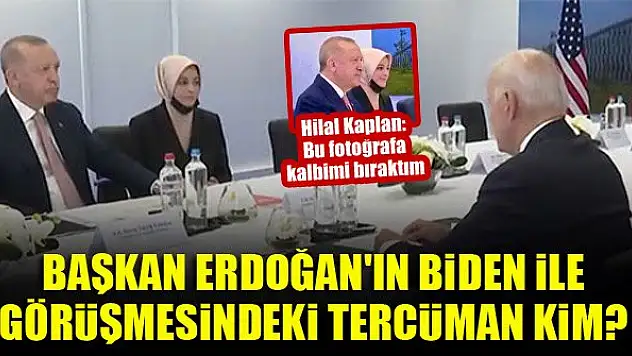 Başkan Erdoğan'ın Biden ile görüşmesindeki tercüman Fatima Abushanab kimdir?