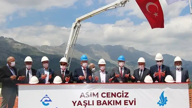 Seydişehir'de Asım Cengiz Yaşlı Bakım ve Refakatçi Evi'nin temeli atıldı