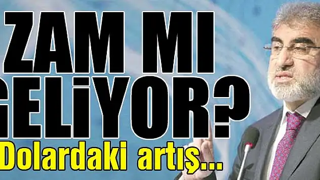 Taner Yıldız: Dolardaki artışa rağmen doğalgaza zam olmayacak