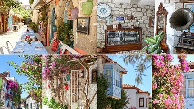 Sörfün adresi Alaçatı taş evleriyle de ilgi görüyor