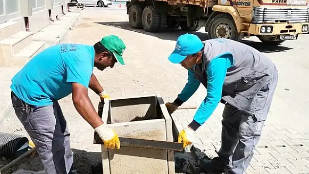 Beyşehir'de deforme  olan hatlar yenileniyor