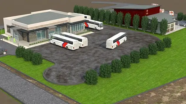 Konya Büyükşehir'den Bozkır'a yeni otogar ve itfaiye binası