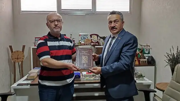 Başkan Tutal'dan  Yeni Haber'e ziyaret