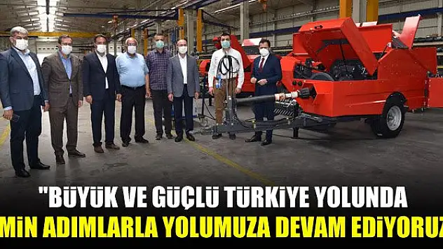 Altunyaldız: Büyük ve güçlü Türkiye yolunda emin adımlarla yolumuza devam ediyoruz