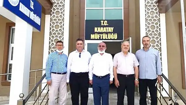 Poçanoğlu'ndan Müftü  İmamoğlu'na ziyaret