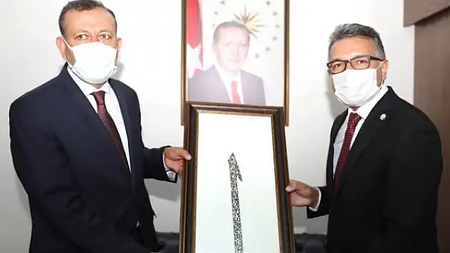 SÜ heyetinden kardeş  üniversiteye ziyaret