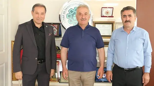 Başkan Karabacak'a  ziyaretler devam ediyor