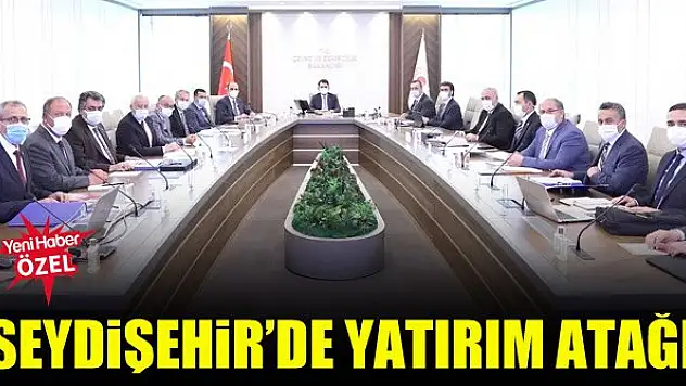 Seydişehir'de yatırım atağı