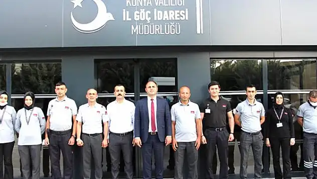 İl Göç İdaresi'nde başarılı  personellere ödül verildi
