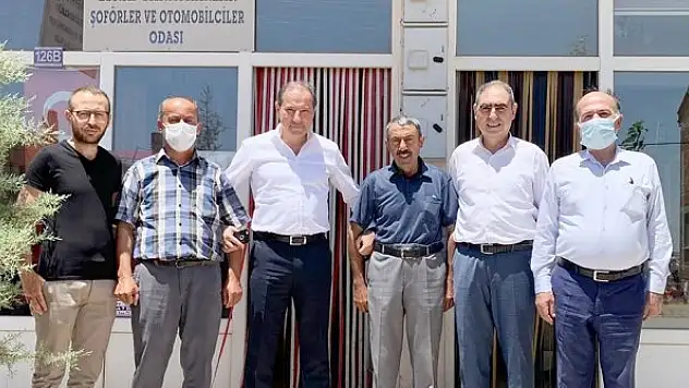 Başkan Karabacak'tan  Güneysınır'a ziyaret