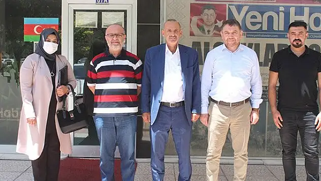 Meram Ziraat Odası'ndan Yeni Haber'e ziyaret
