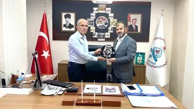 Müftü Öge'den Candan'a ziyaret