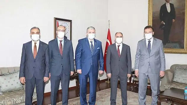 Kaan'dan Vali Özkan'a ziyaret