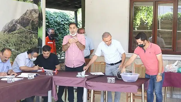 İşçi alımı için kura  çekimi yapıldı