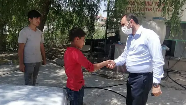 Başkan Meşe'den  esnaf ziyareti