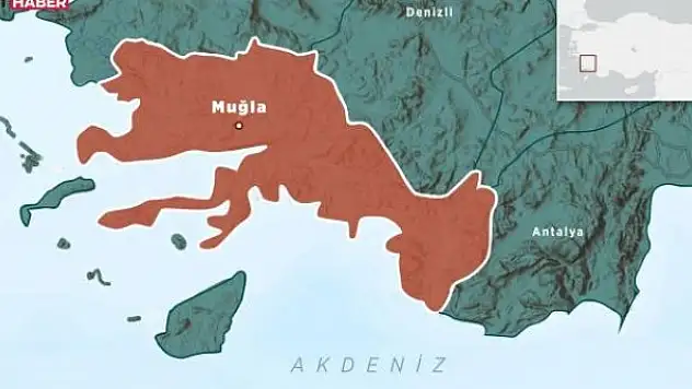 Datça açıklarında 4 büyüklüğünde deprem