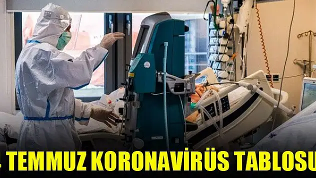 4 Temmuz koronavirüs tablosu!