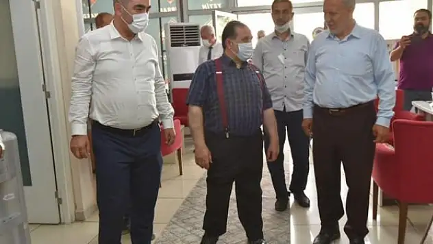 Özdemir'den Ribat'a ziyaret