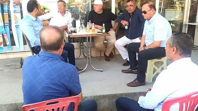 Çeltik'te mahalle  ziyaretleri sürüyor